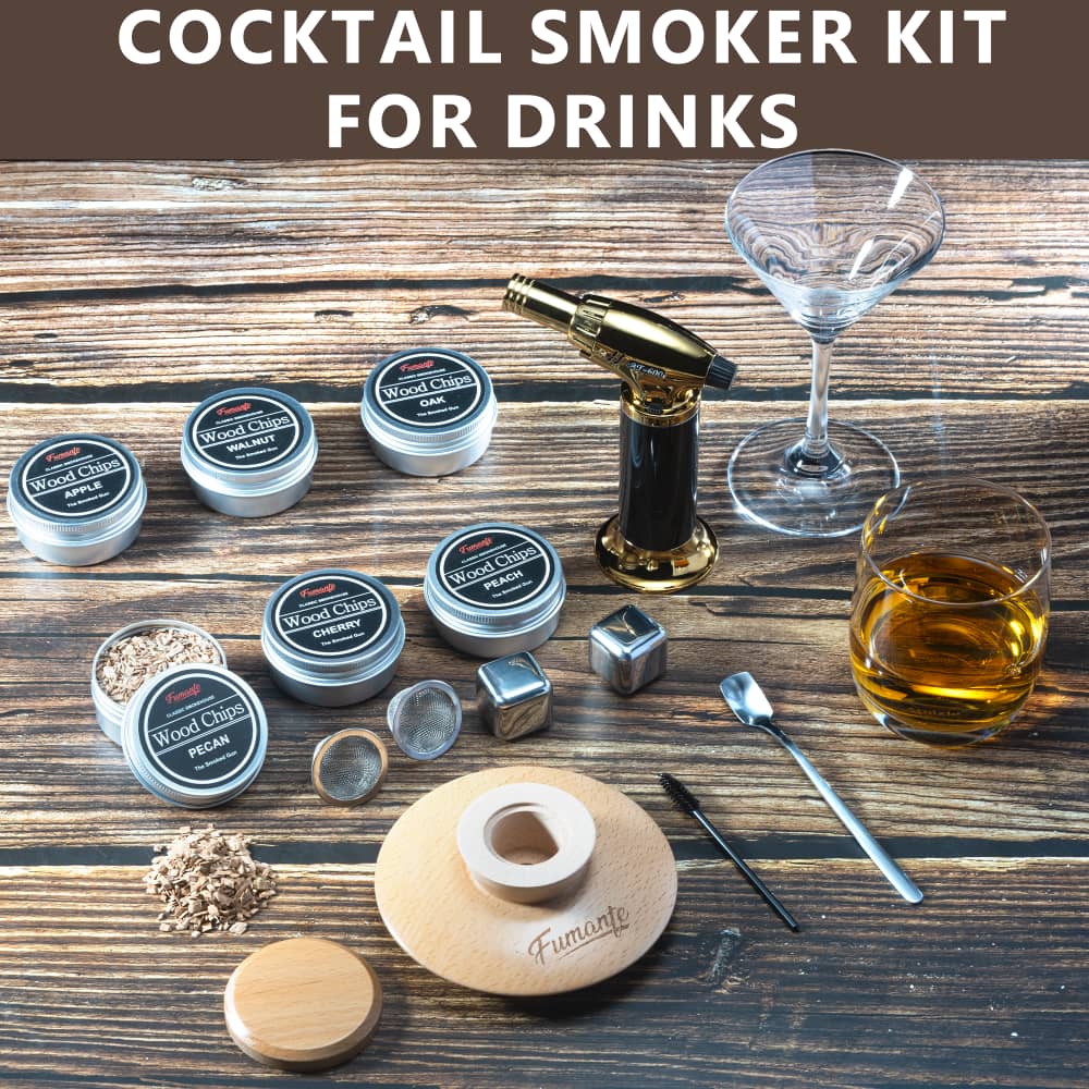 Fumante Cocktail Smoker Kit With Torch
