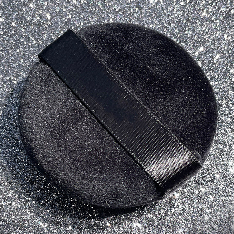 New Black Loose Powder Puff Super Soft