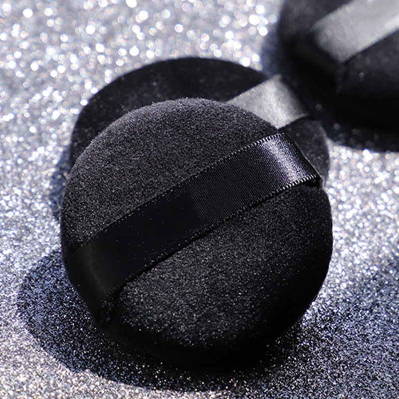 New Black Loose Powder Puff Super Soft