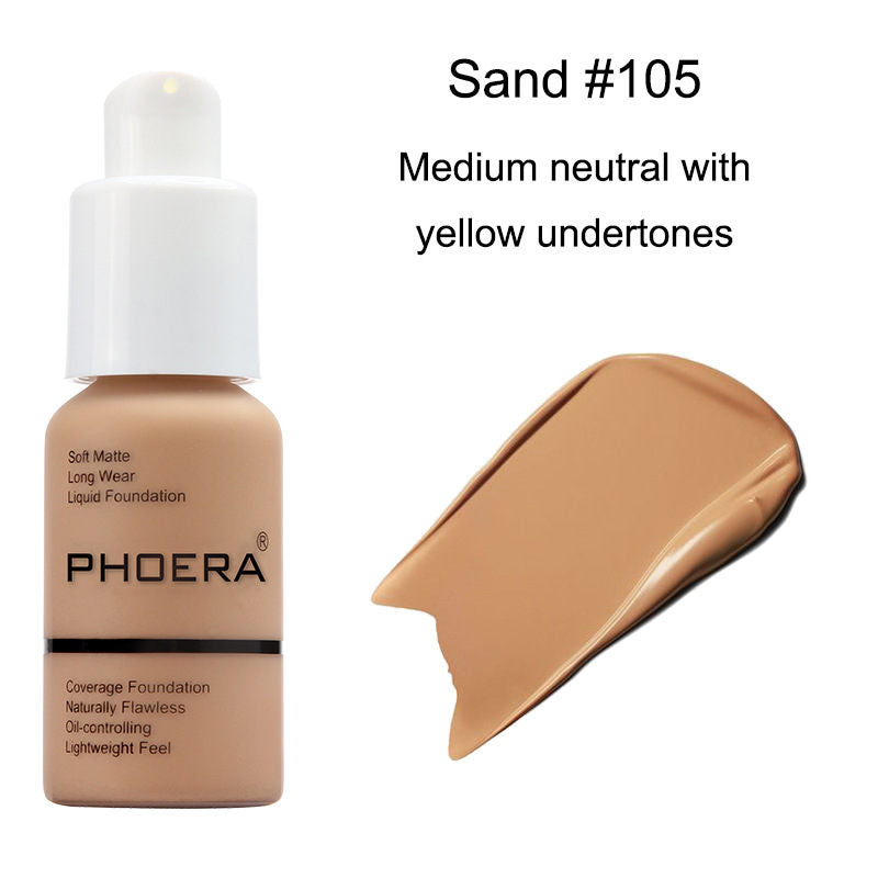 Soft Matte Long Wear Foundation Liquid Face Makeup